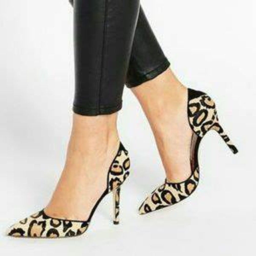 Sam Edelman Delilah D'Orsay Leopard Heels | 8.5